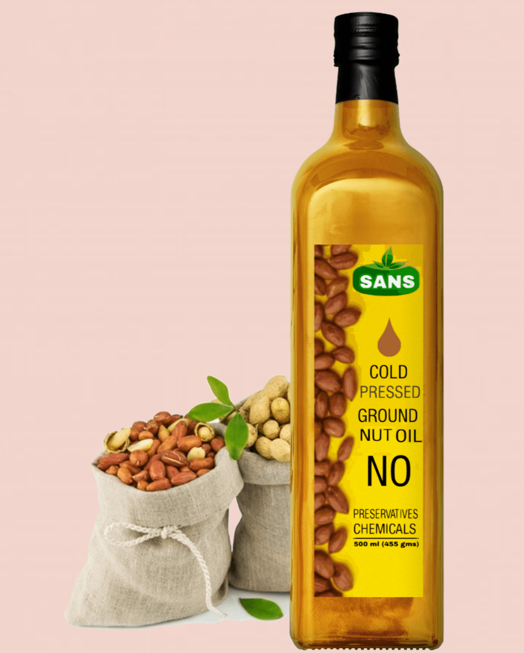 Cold Pressed Groundnut Oil